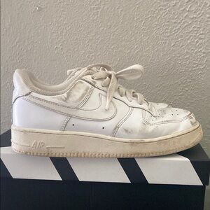Nike Air Force 1 White Sneakers